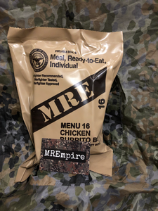 USA MRE Military Meal-Ready-to-Eat ration