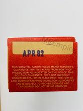Load image into Gallery viewer, Vintage Holland Verkade Survival ration - 1982