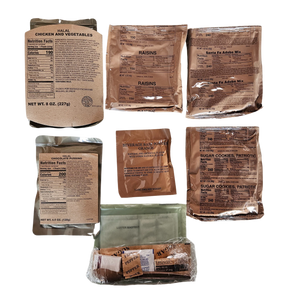 USA HALAL MRE Military Meal-Ready-to-Eat ration