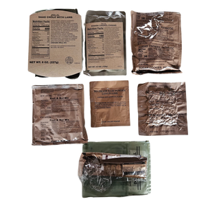 USA HALAL MRE Military Meal-Ready-to-Eat ration