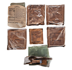 USA HALAL MRE Military Meal-Ready-to-Eat ration