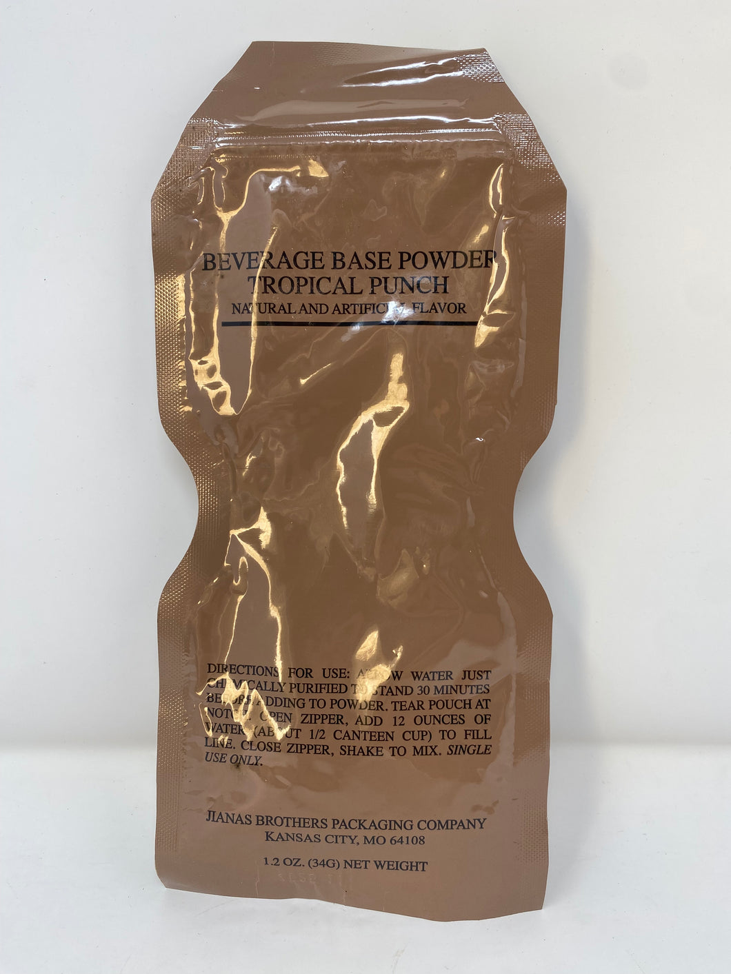 US Army MRE drink powders