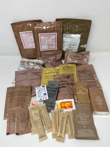 British Army 24h ORP Ration 2022 pack date