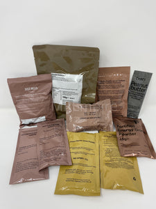 British Army 24h ORP Ration 2022 pack date