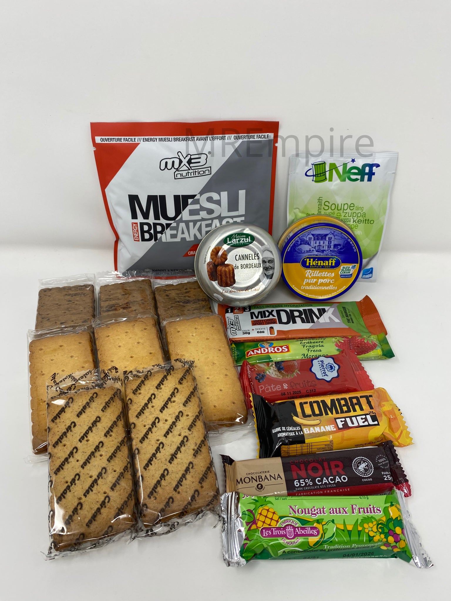 French Combat Ration French Armed Forces 24 hour RCIR MRE ration pack