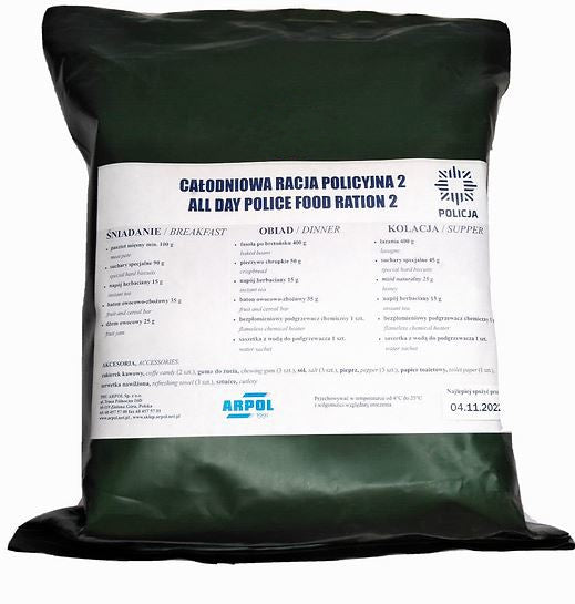 Polish Police 24h ration