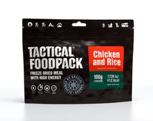 Load image into Gallery viewer, Tactical Foodpack Chicken and Rice 110g
