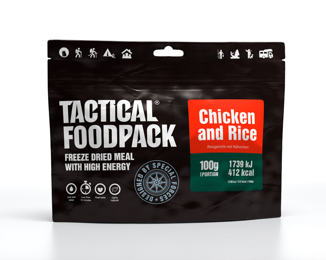 Tactical Foodpack Chicken and Rice 110g