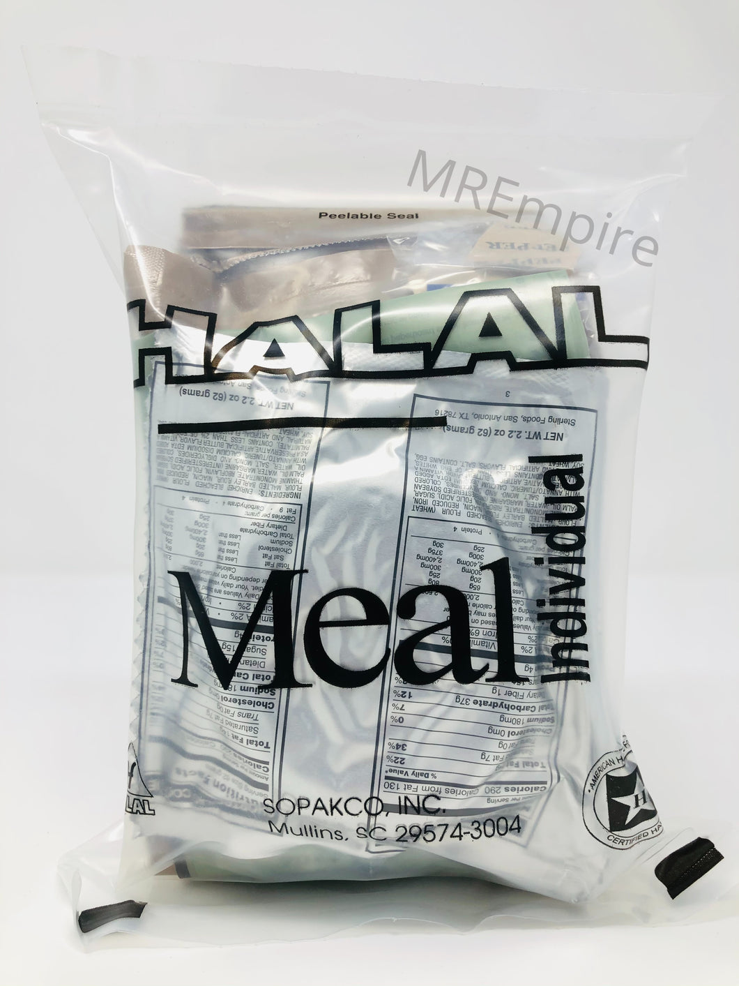 USA HALAL MRE Military Meal-Ready-to-Eat ration