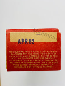 Vintage Holland Verkade Survival ration - 1982
