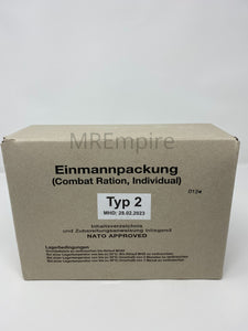 German Einmannpackung EPA boxed ration