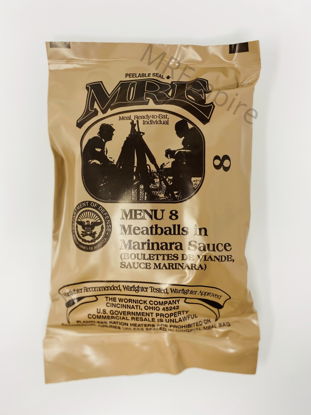 USA MRE Military Meal-Ready-to-Eat ration