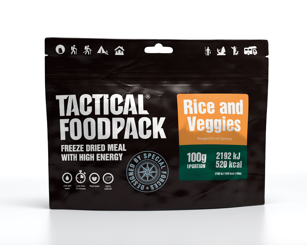 Tactical Foodpack Rice and Veggies 110g