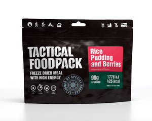 Tactical Foodpack Rice Pudding and Berries 90g
