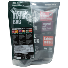 Load image into Gallery viewer, Tactical Foodpack Tactical Sixpack CHARLIE 530g
