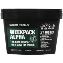 Load image into Gallery viewer, Tactical Foodpack Weekpack Alpha 2080g
