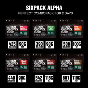 Tactical Foodpack Tactical Sixpack Alpha 595g